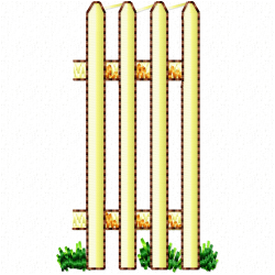 Garden Barriers Embroidery Design 9 Garden Barriers Embroidery Design 9